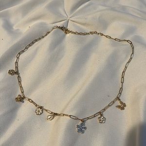 Gold Charm Necklace